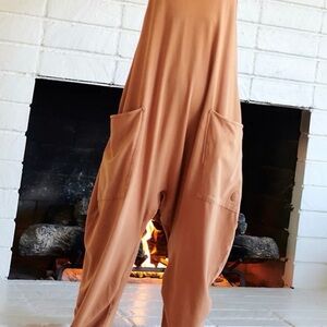 FP Movement by Free People Rust Jumpsuit